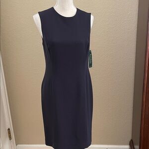 Ralph Lauren Elegant dark Navy Sleeveless Dressed